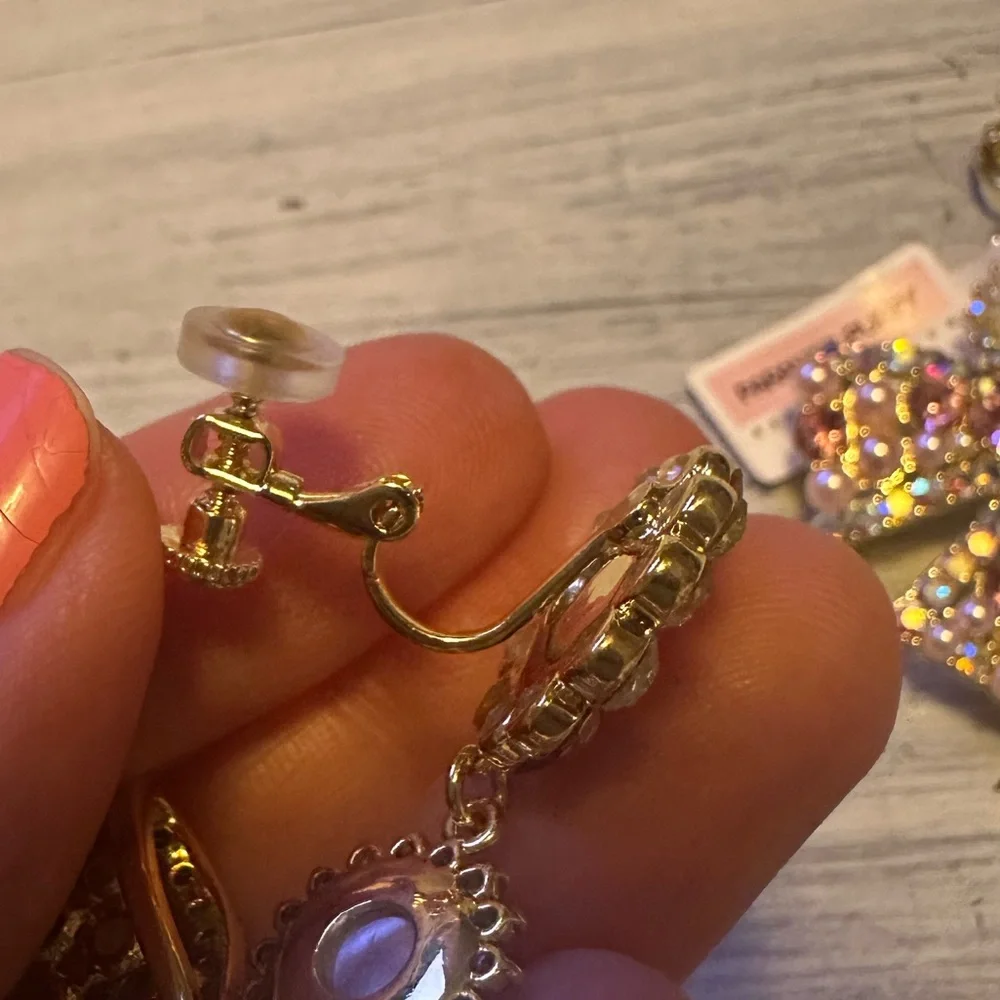 Paranoid Puppy Collection | Pink and Blue Bow Earrings
